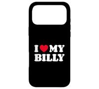 Custodia per iPhone 17 Pro Max I Love My Billy Cane Cuore Amore