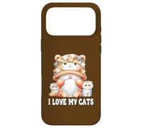 Custodia per iPhone 17 Pro Max I Love My Cats Gnome For Cat Lady Cute Kitten For Cat Mommy