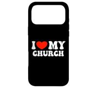 Custodia per iPhone 17 Pro Max I Love My Church