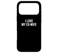Custodia per iPhone 17 Pro Max I Love My Ex-Wife