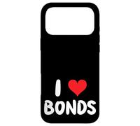 Custodia per iPhone 17 Pro Max I Love Obbligazioni - Cuore - Investimenti finanziari a reddito fisso