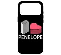 Custodia per iPhone 17 Pro Max I Love Penelope Nome Personalizzato Penelope