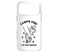Custodia per iPhone 17 Pro Max I Love You To The Bones (Grafica divertente)