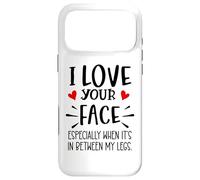 Custodia per iPhone 17 Pro Max I Love Your Face Especially Between My Legs Valentine's Day