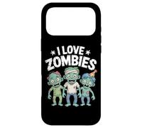 Custodia per iPhone 17 Pro Max I Love Zombies Carino Undead Divertimento Halloween