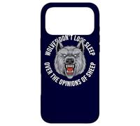 Custodia per iPhone 17 Pro Max I lupi solitari non perdono il sonno per l'opinione di Sheep Wolf