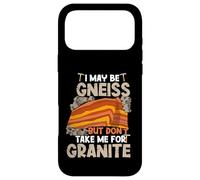 Custodia per iPhone 17 Pro Max I May Be Gneiss Geologo Divertente Geologia Rock Scienza Terra