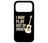 Custodia per iPhone 17 Pro Max I May Play Out Of Order Guitar Humor