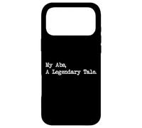 Custodia per iPhone 17 Pro Max I miei addominali, Un racconto leggendario - Allenamento comico