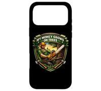 Custodia per iPhone 17 Pro Max I miei soldi crescono sugli alberi Arboricoltore Divertente Arboricoltore Chirurgo Ar