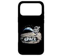 Custodia per iPhone 17 Pro Max I Need Some Space - Earthrise Lunar Orbit Kosmos Fun Art