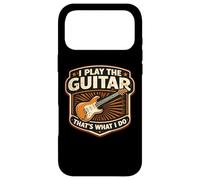 Custodia per iPhone 17 Pro Max I Play The Guitar That's What I Do Cantonista Vintage