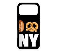 Custodia per iPhone 17 Pro Max I Pretzel NYC, New York City Illustration Graphic