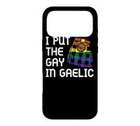 Custodia per iPhone 17 Pro Max I Put Il Gay In Gaelico Scozzese Kilt Celtic Scotsman Gaelico