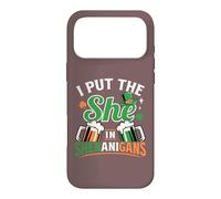 Custodia per iPhone 17 Pro Max I put the she in Shenanigans, il giorno di San Patrizio