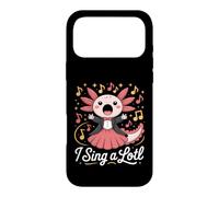 Custodia per iPhone 17 Pro Max I Sing A Lotl, Cute Axolotl Singing