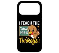 Custodia per iPhone 17 Pro Max I Teach The Cutest Pre-k Turkeys Thanksgiving Thankful