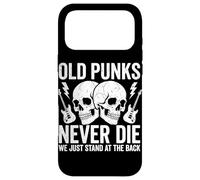 Custodia per iPhone 17 Pro Max I vecchi punk non muoiono mai, siamo solo in piedi sul retro Rock and Roll