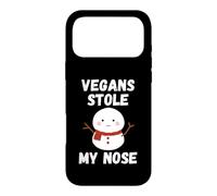Custodia per iPhone 17 Pro Max I vegani mi hanno rubato il naso Natale Divertimento