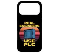 Custodia per iPhone 17 Pro Max I veri ingegneri usano PLC divertente dicendo retrò anni '80