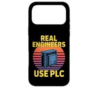 Custodia per iPhone 17 Pro Max I veri ingegneri usano PLC divertente dicendo retrò anni '80