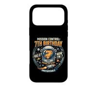 Custodia per iPhone 17 Pro Max I Was 6 Now Im 7 Astronaut Outer Space Birthday Kids Gear