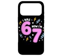 Custodia per iPhone 17 Pro Max I Was 6 Now I'm 7 Funny 7th Birthday Girl Party