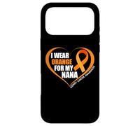 Custodia per iPhone 17 Pro Max I Wear Orange For My Nana Kidney Cancer Awareness Month 2026