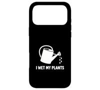 Custodia per iPhone 17 Pro Max I Wet My Plants - Divertente design grafico per amanti del giardinaggio
