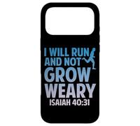 Custodia per iPhone 17 Pro Max I Will Run And Not Grow Weary Isaiah 40:31 -