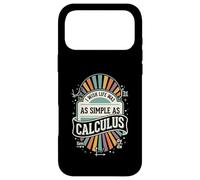 Custodia per iPhone 17 Pro Max I Wish Life Was As Simple As Calculus Badge Fun