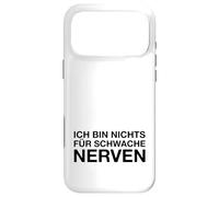 Custodia per iPhone 17 Pro Max Ich Bin Nichts Für Schwache Nerven