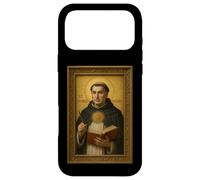 Custodia per iPhone 17 Pro Max Icon cristiano cattolico di Saint Thomas Aquinas