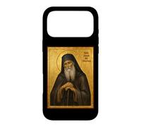 Custodia per iPhone 17 Pro Max Icona ortodossa di San Giuseppe Esicasta