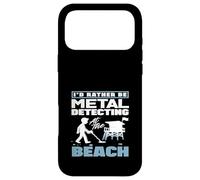 Custodia per iPhone 17 Pro Max Id piuttosto essere metal detecting al Beach Hobby