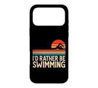 Custodia per iPhone 17 Pro Max I'd Rather Be Swimming - Funny Swim Lover Swimmer Swimming