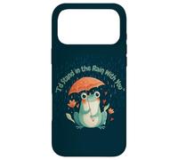 Custodia per iPhone 17 Pro Max I'd Stand in the Rain With You Frog Cute Frog Umbrella Love