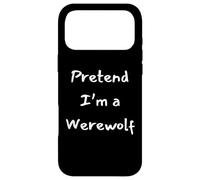 Custodia per iPhone 17 Pro Max Idea divertente per costume di Halloween da lupo mannaro