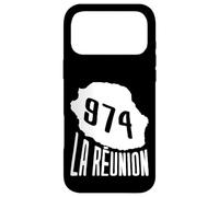 Custodia per iPhone 17 Pro Max idea regalo souvenir carta isola della riunione 974