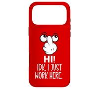 Custodia per iPhone 17 Pro Max IDK I Just Work Here Coworkers I Don't Know I Just Work Here