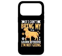 Custodia per iPhone 17 Pro Max If I Can't Bring My Golden Retriever I'm Not Going