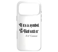 Custodia per iPhone 17 Pro Max If it's a symbol to hell with it, citazione eucaristica cattolica