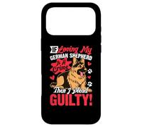 Custodia per iPhone 17 Pro Max If Loving My German Shepherd Is A Crime Then I Plead Guilty