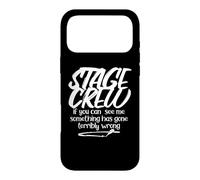 Custodia per iPhone 17 Pro Max If You See Me Qualcosa è andato terribilmente storto Stage Crew