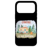Custodia per iPhone 17 Pro Max Il campeggio è la mia terapia Camper nella foresta o nei boschi