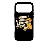 Custodia per iPhone 17 Pro Max Il cane ha mangiato il piano della lezione Prof