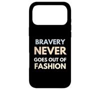 Custodia per iPhone 17 Pro Max Il coraggio non passa mai di moda