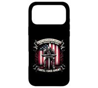 Custodia per iPhone 17 Pro Max Il diavolo mi ha visto con la testa pensava di aver vinto finché non ho detto Amen