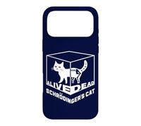 Custodia per iPhone 17 Pro Max Il gatto di Double Schrodinger Dead & Alive Quantum Physics