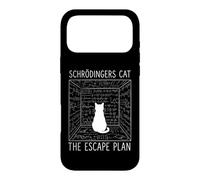 Custodia per iPhone 17 Pro Max Il gatto di Schrodinger The Escape Plan Funny Science Cat